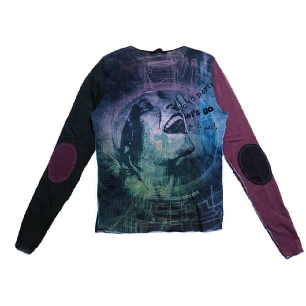 Cop.Copine Mesh Top
